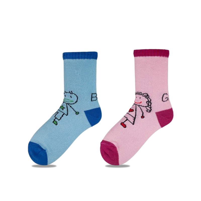 Kids Boy Girl Socks Size 08-16