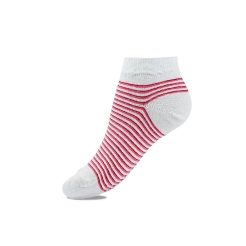 Kids Stripe Ankle Socks Size 18-22