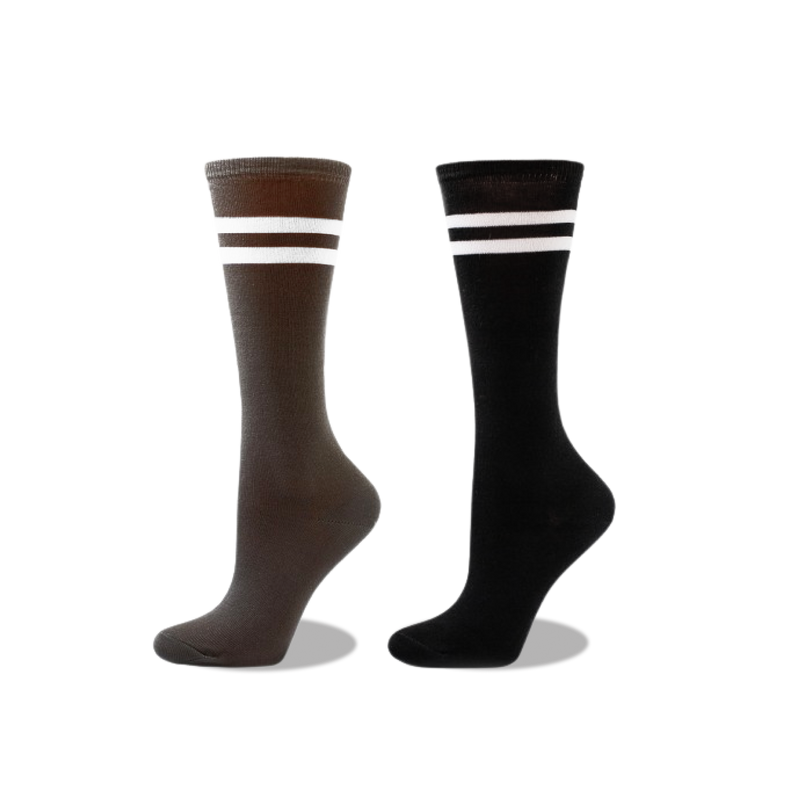Kids Stripe Knee Socks Size 12-24