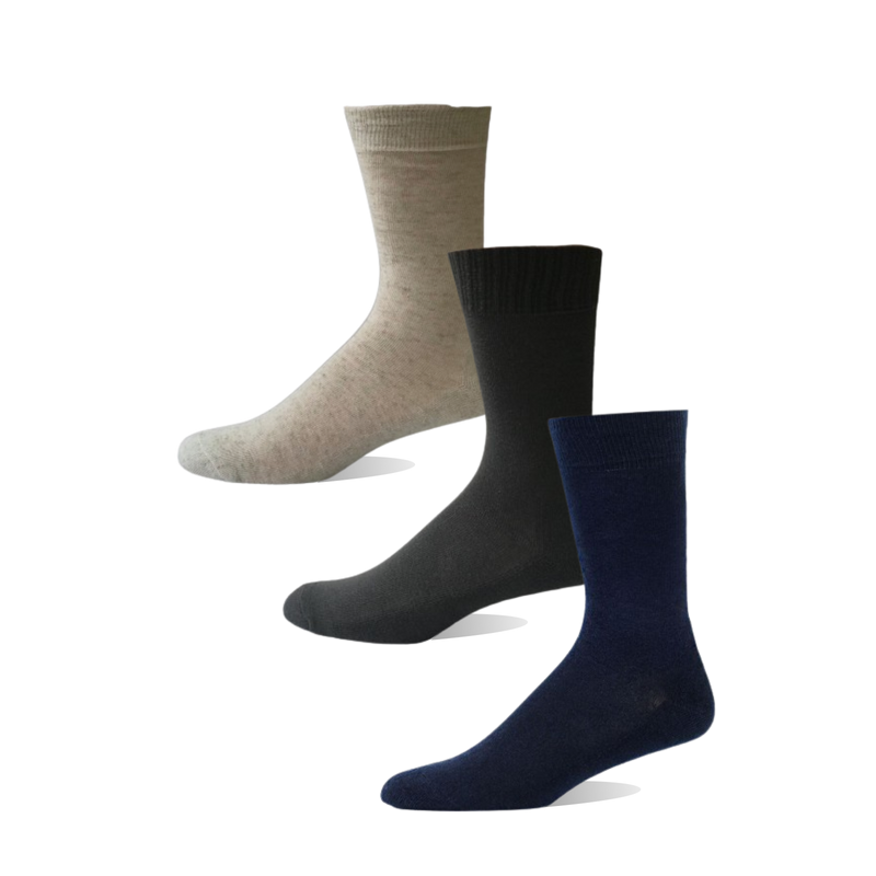 Mens Basic Cushioned Socks Size 42-47