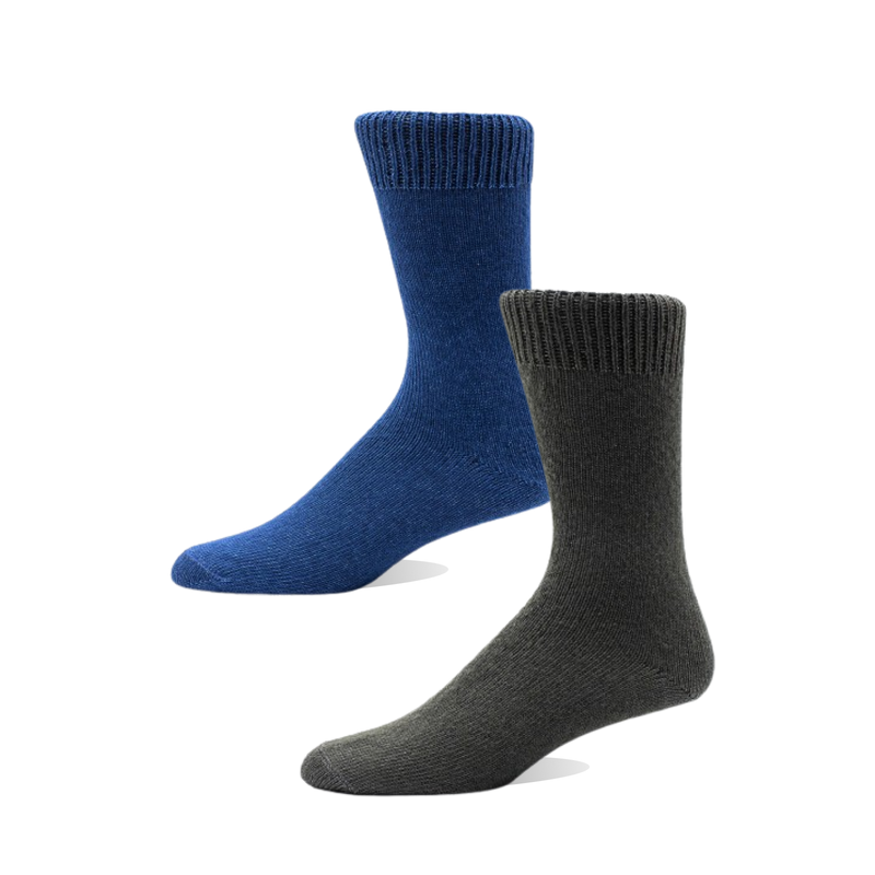 Mens Faux Angora Socks Size 42-47