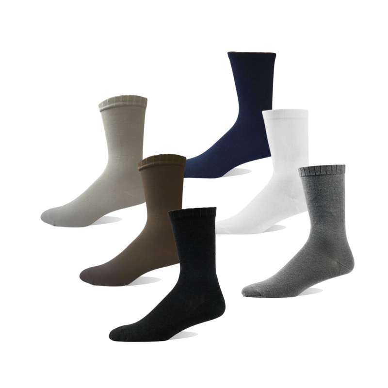 Mens Non-Elastic Socks Size 42-47