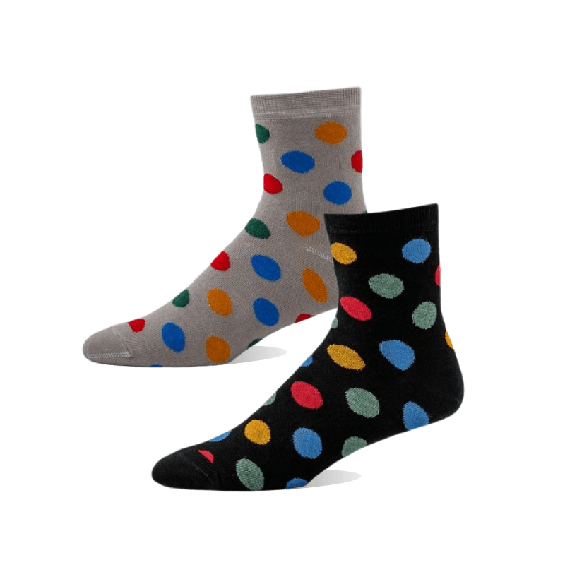 Mens Polka Dot Socks Size 42-47