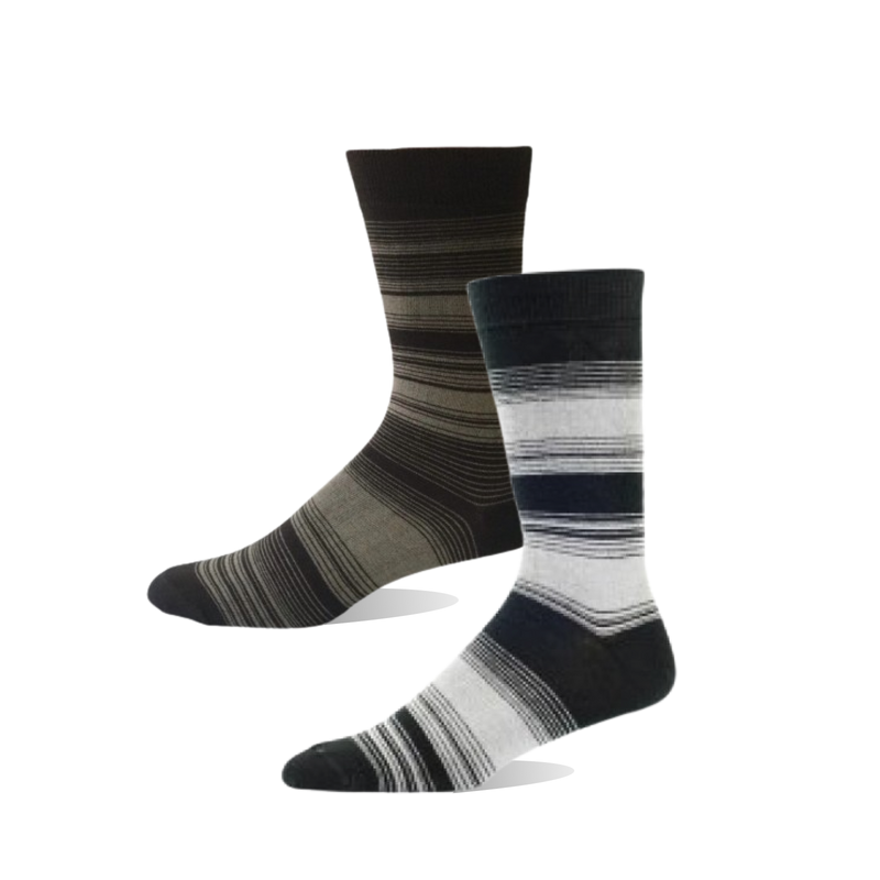 Mens Stripes Socks Size 42-47