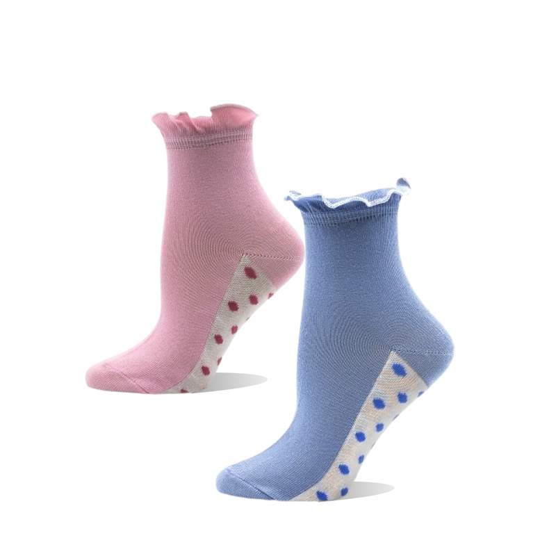 Womens Frilly Socks Size 35-41