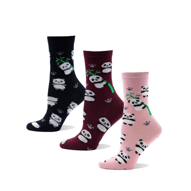 Womens Panda Socks Size 35-41