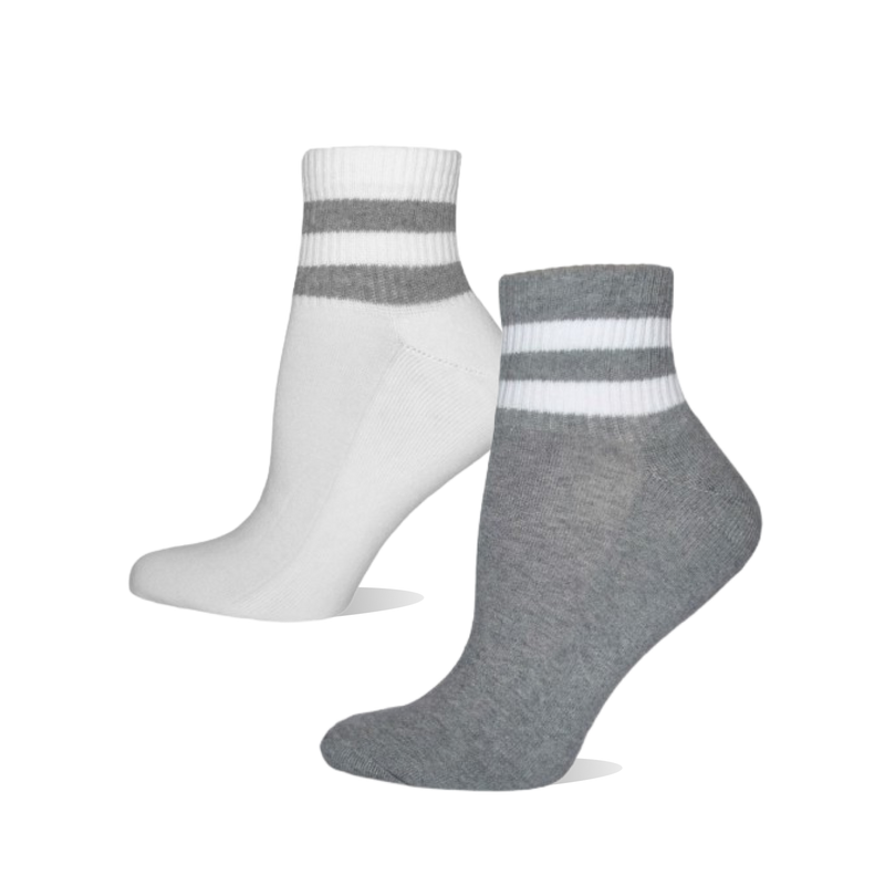 Womens Sport Stripes Socks Size 35-41